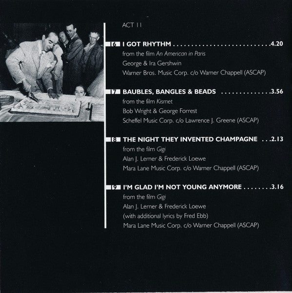 Liza Minnelli "Minnelli On Minnelli: Live At The Palace" (CD)-CDs-UnDigable Digs