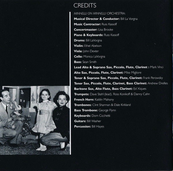 Liza Minnelli "Minnelli On Minnelli: Live At The Palace" (CD)-CDs-UnDigable Digs