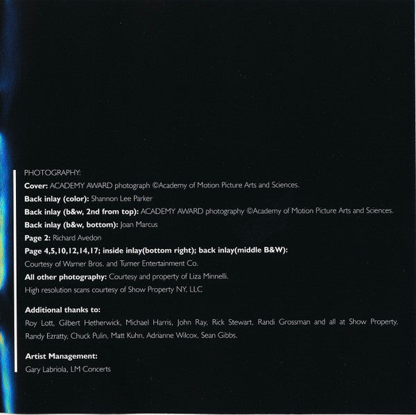 Liza Minnelli "Minnelli On Minnelli: Live At The Palace" (CD)-CDs-UnDigable Digs