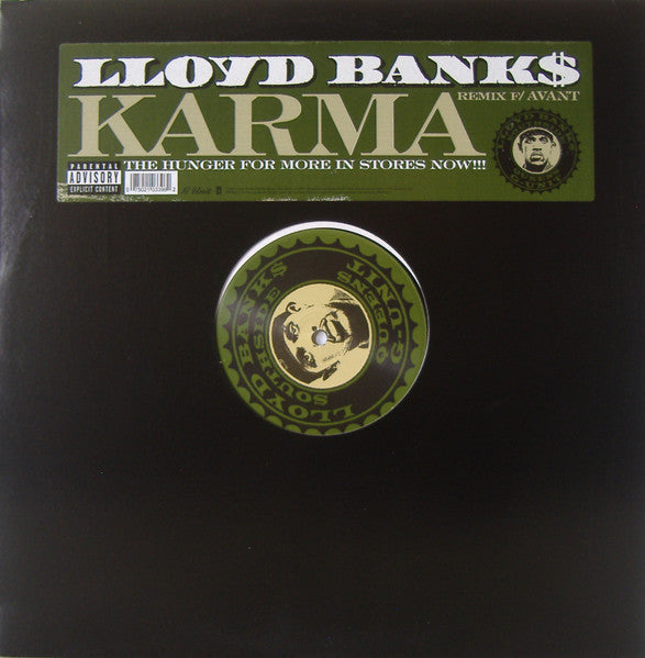 Lloyd Banks feat. Avant "Karma (Remix)" (12" Single)-Vinyl Records-UnDigable Digs