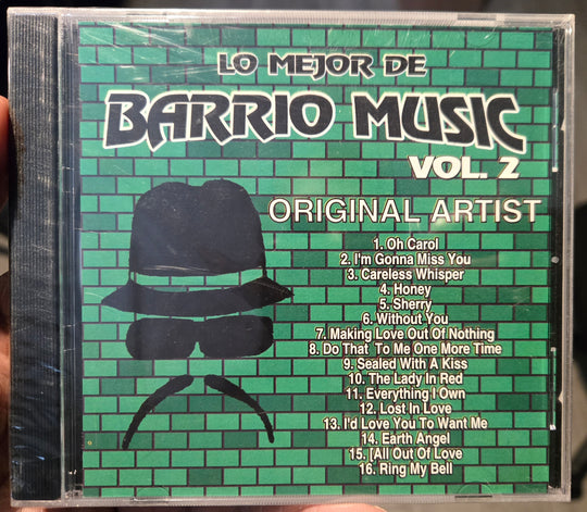 Lo Mejor De Barrio Music Vol. 2 (CD)-CDs-UnDigable Digs
