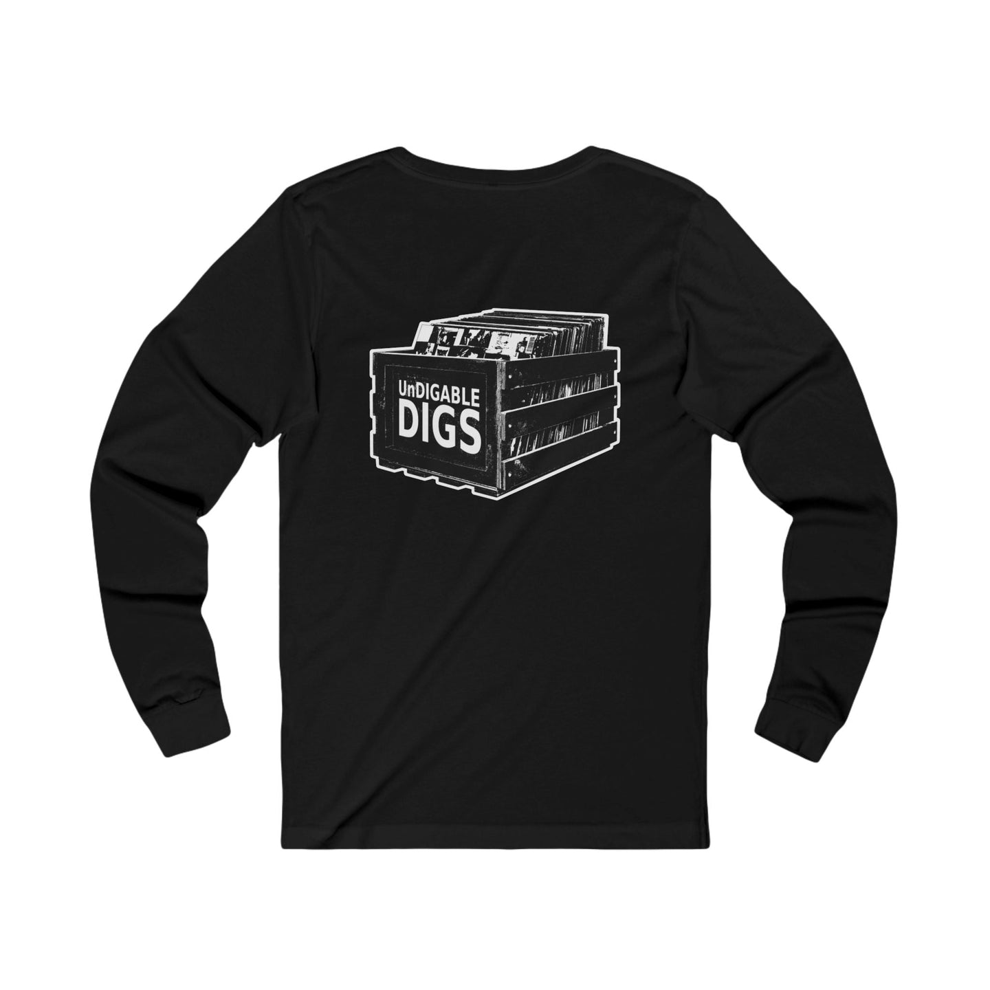 Logo On Back - UnDigable Digs Unisex Jersey Long Sleeve Tee-Long-sleeve-UnDigable Digs