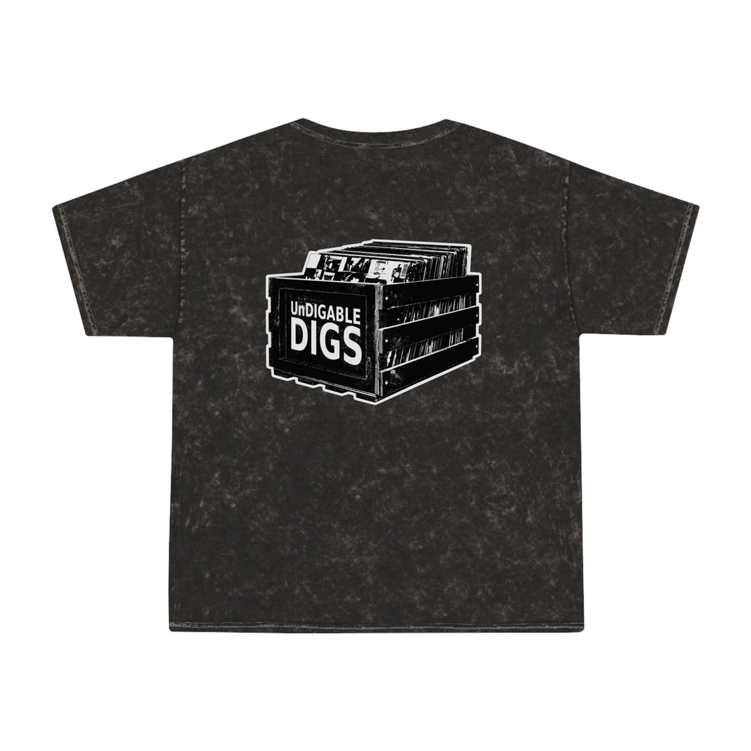 Logo On Back - UnDigable Digs Unisex Mineral Wash T-Shirt-T-Shirt-UnDigable Digs