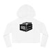 Logo On Back - UnDigable Digs Women’s Cropped Hooded Sweatshirt-Hoodie-UnDigable Digs