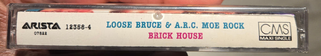 Loose Bruce & A.R.C. Moe Rock "BrickHouse" (Maxi-Single)-Cassette Tapes-UnDigable Digs