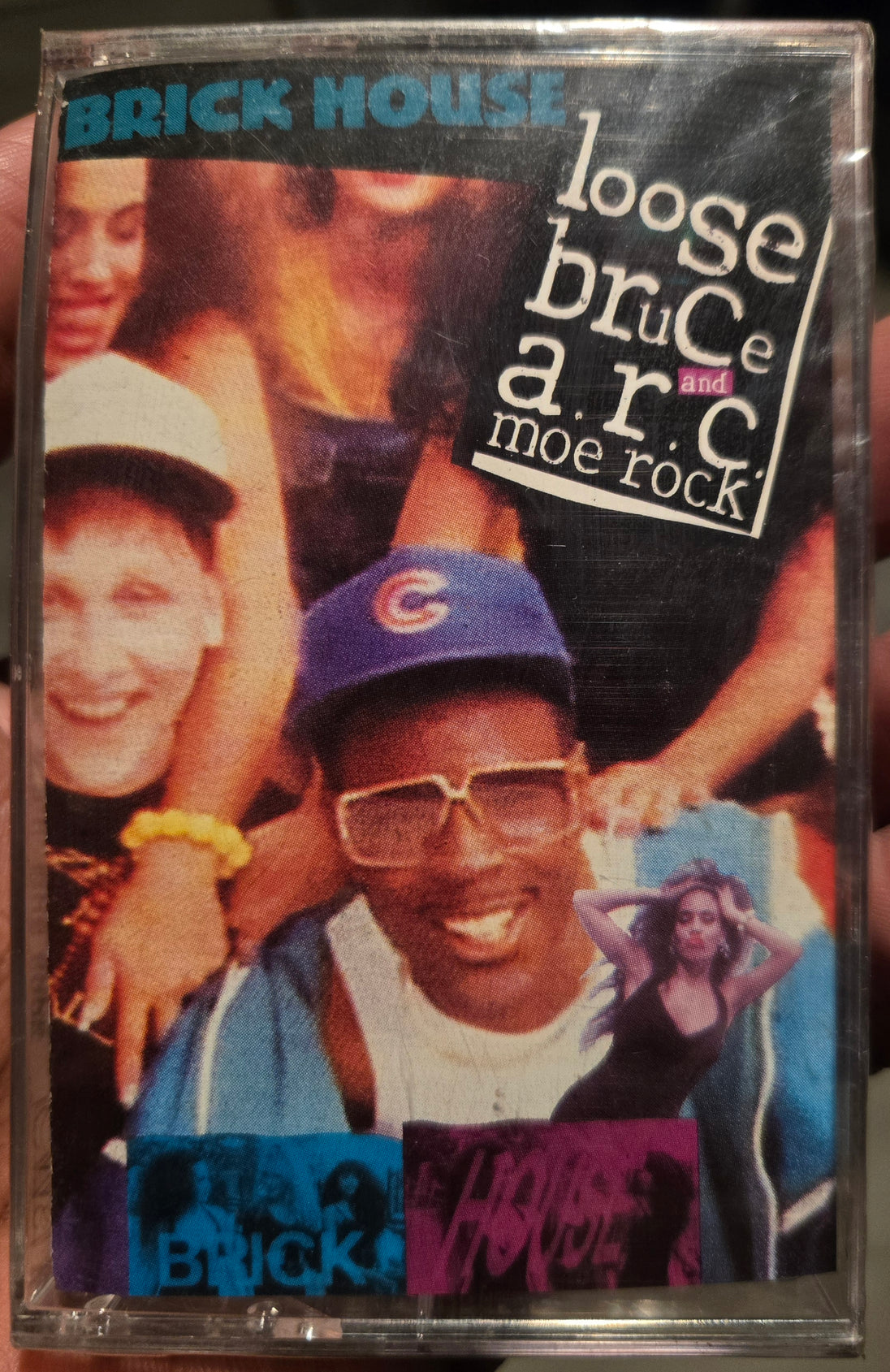 Loose Bruce & A.R.C. Moe Rock "BrickHouse" (Maxi-Single)-Cassette Tapes-UnDigable Digs