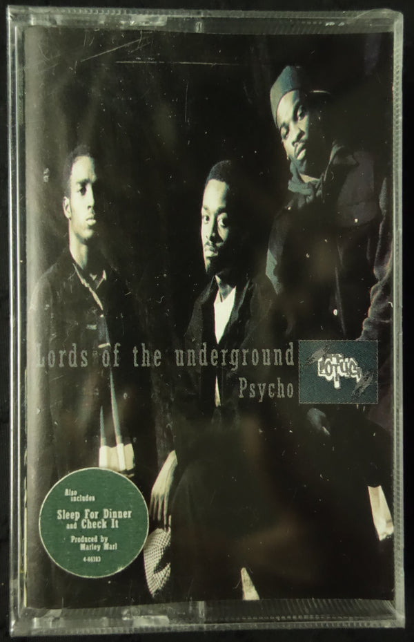 Lords Of The Underground "Psycho" (Maxi-Single)-Cassette Tapes-UnDigable Digs