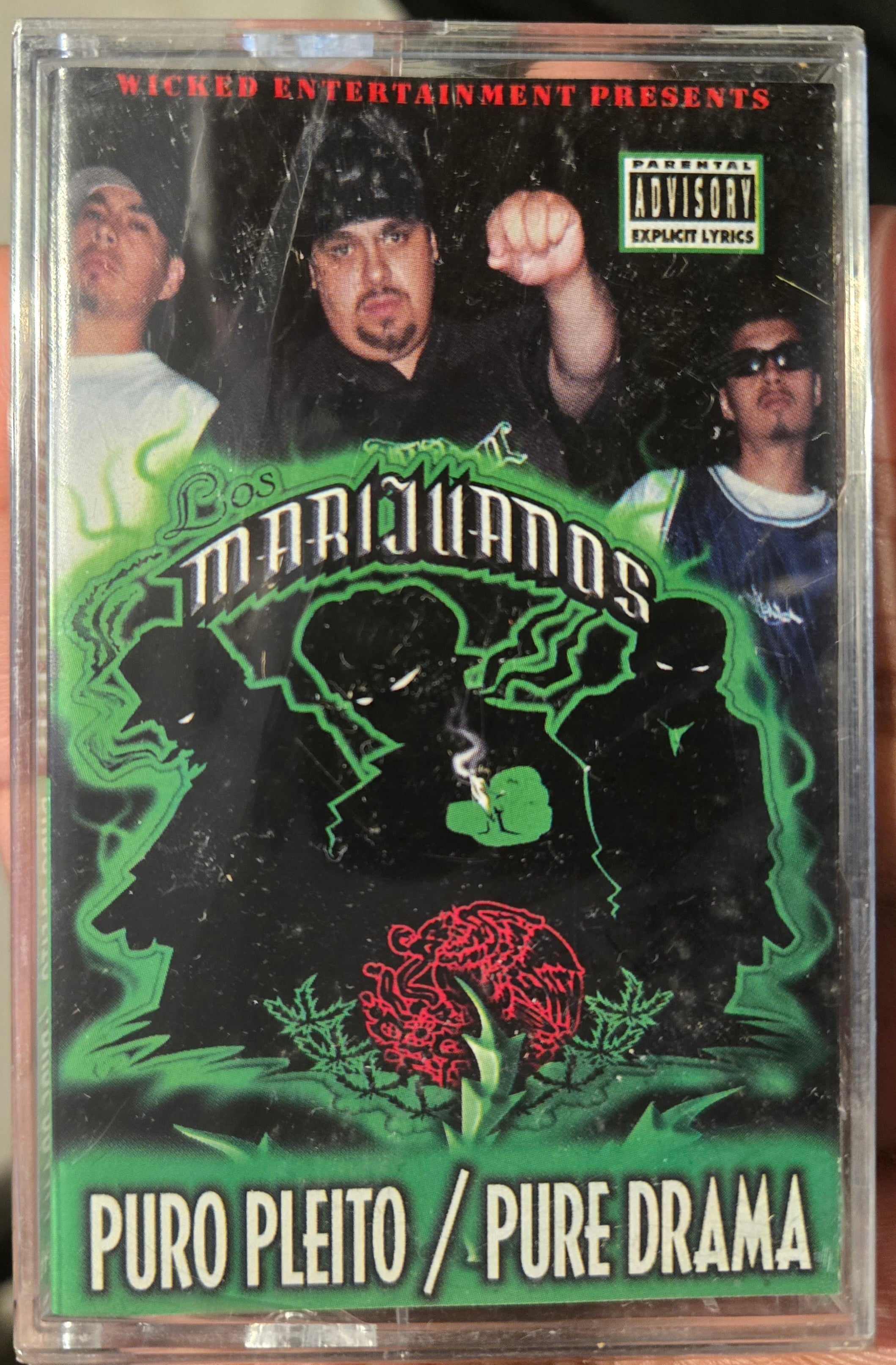 Los Marijuanos "Puro Pleito / Pure Drama"-Cassette Tapes-UnDigable Digs