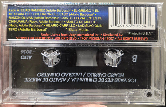 Los Sheriffe's Del Norte "Corridos Con: Los Sheriffe's Del Norte"-Cassette Tapes-UnDigable Digs