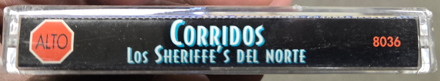Los Sheriffe's Del Norte "Corridos Con: Los Sheriffe's Del Norte"-Cassette Tapes-UnDigable Digs