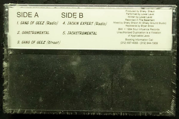 Lower Level "Gang Of Geez"-Cassette Tapes-UnDigable Digs