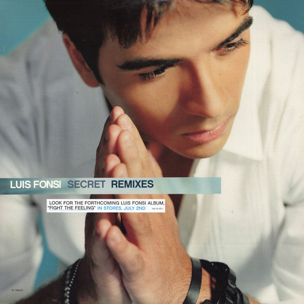 Luis Fonsi "Secret (Remixes)" (12" Maxi-Single)-Vinyl Records-UnDigable Digs