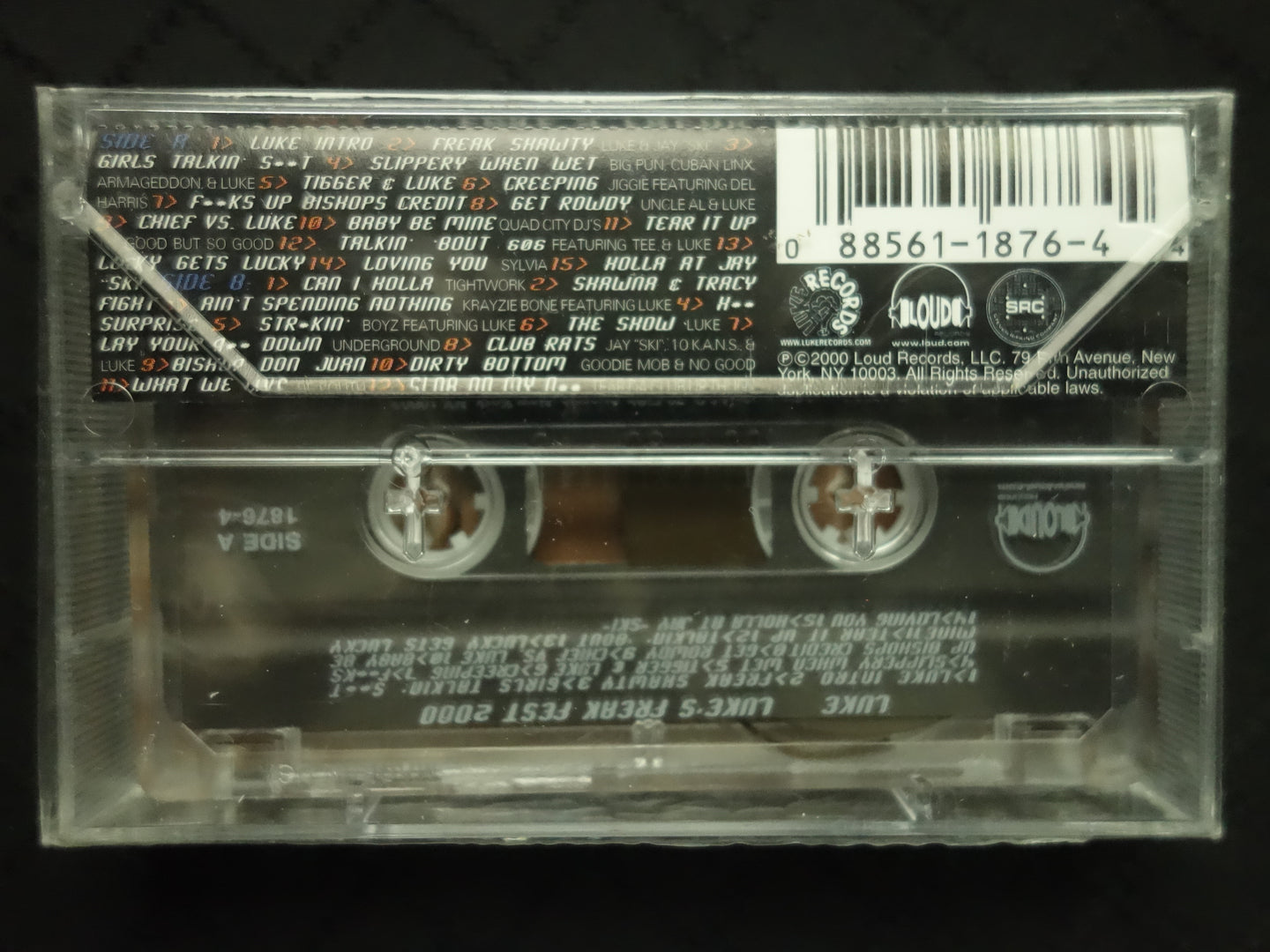 Luke "Luke's Freak Fest 2000"-Cassette Tapes-UnDigable Digs