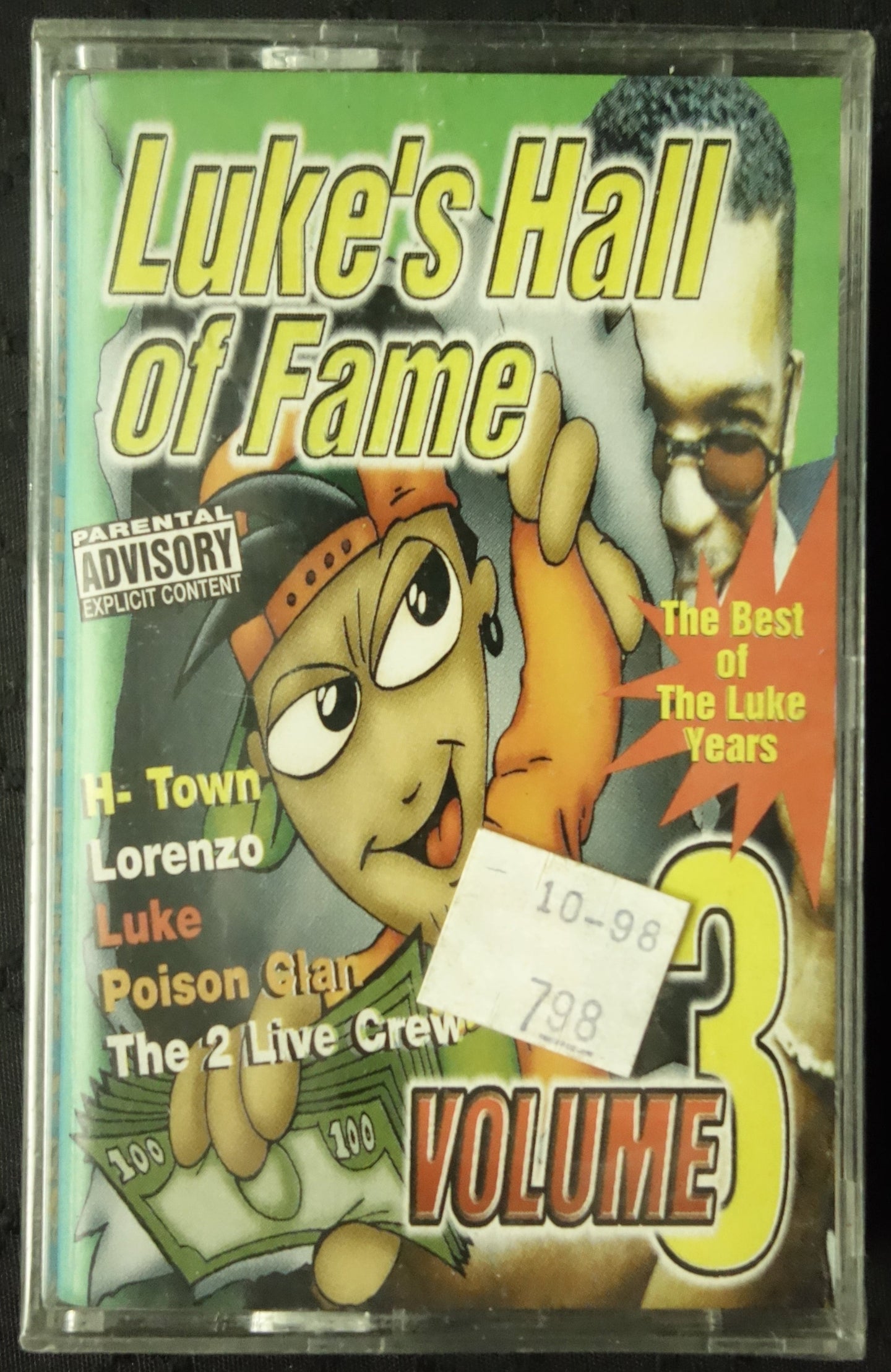 Luke's Hall Of Fame Volume 3-Cassette Tapes-UnDigable Digs