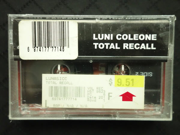 Luni Coleone "Total Recall"-Cassette Tapes-UnDigable Digs