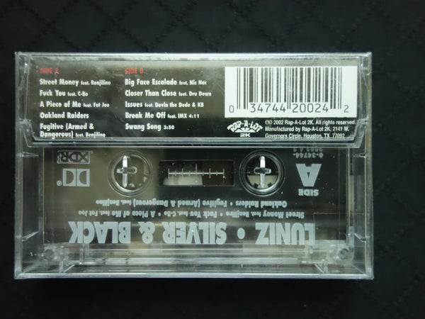 Luniz "Silver & Black"-Cassette Tapes-UnDigable Digs