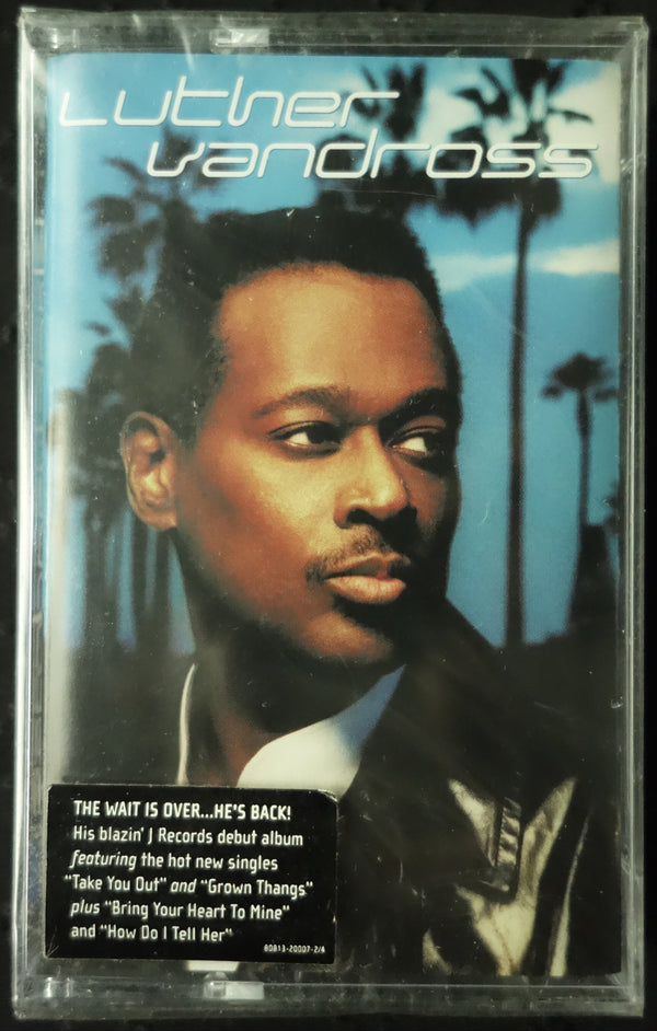 Luther Vandross "Luther Vandross"-Cassette Tapes-UnDigable Digs