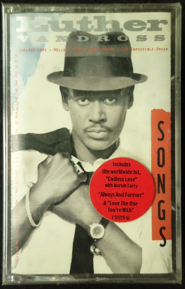 Luther Vandross "Songs"-Cassette Tapes-UnDigable Digs