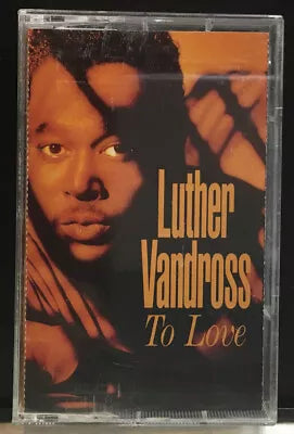 Luther Vandross "To Love"-Cassette Tapes-UnDigable Digs