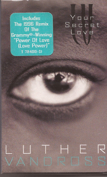 Luther Vandross "Your Secret Love" (Cassette Single)-Cassette Tapes-UnDigable Digs