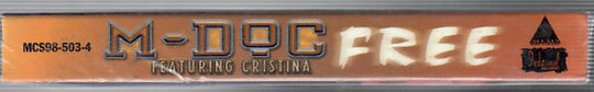 M-Doc Featuring Cristina "Free" (Single)-Cassette Tapes-UnDigable Digs