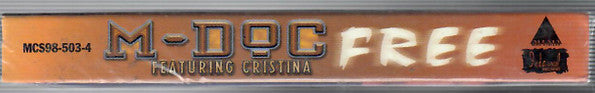 M-Doc Featuring Cristina "Free" (Single)-Cassette Tapes-UnDigable Digs