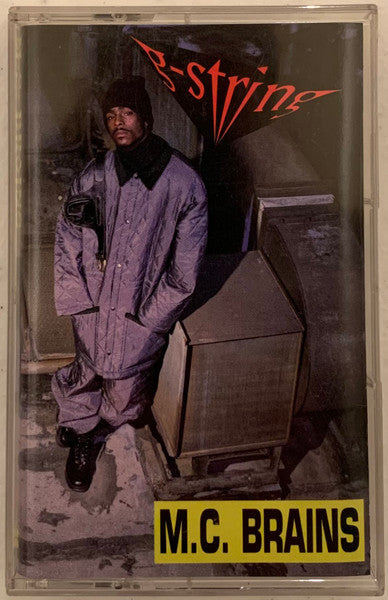MC Brains "G-String (Remix)" (Single)-Cassette Tapes-UnDigable Digs