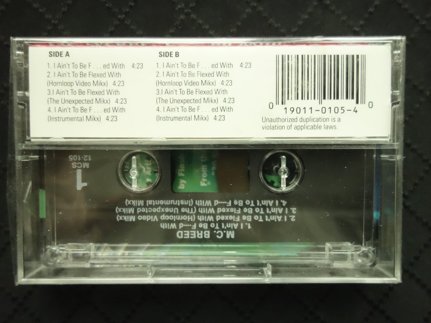 MC Breed "I Ain't To Be F...d With" (Maxi-Single)-Cassette Tapes-UnDigable Digs
