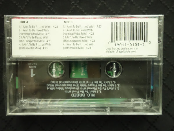 MC Breed "I Ain't To Be F...d With" (Maxi-Single)-Cassette Tapes-UnDigable Digs