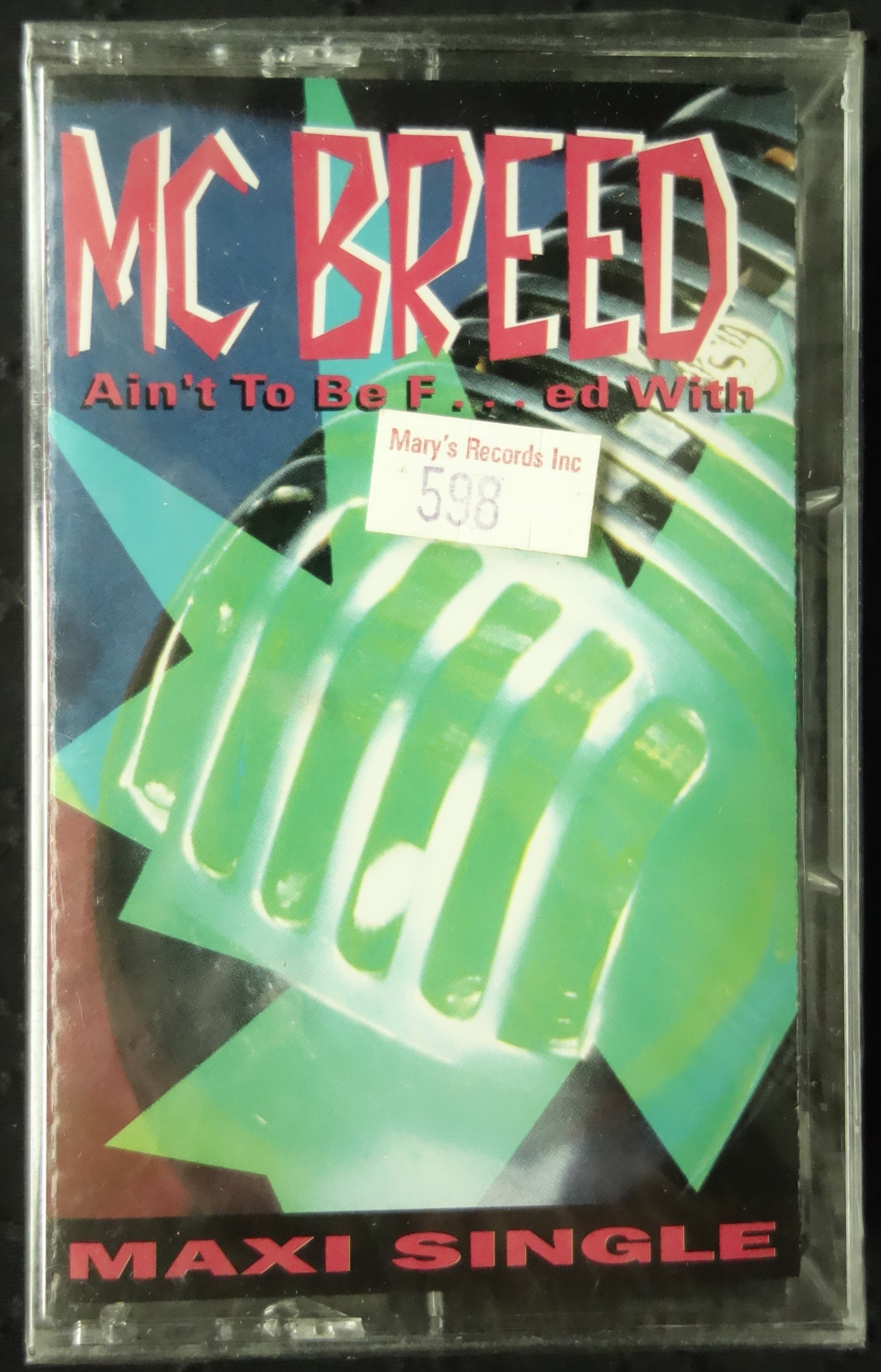 MC Breed "I Ain't To Be F...d With" (Maxi-Single)-Cassette Tapes-UnDigable Digs