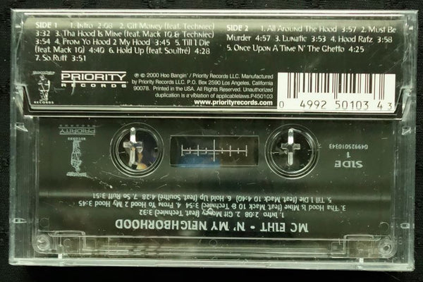 MC Eiht "N' My Neighborhood"-Cassette Tapes-UnDigable Digs