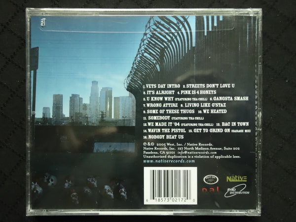 MC Eiht "Veterans Day" (CD)-CDs-UnDigable Digs