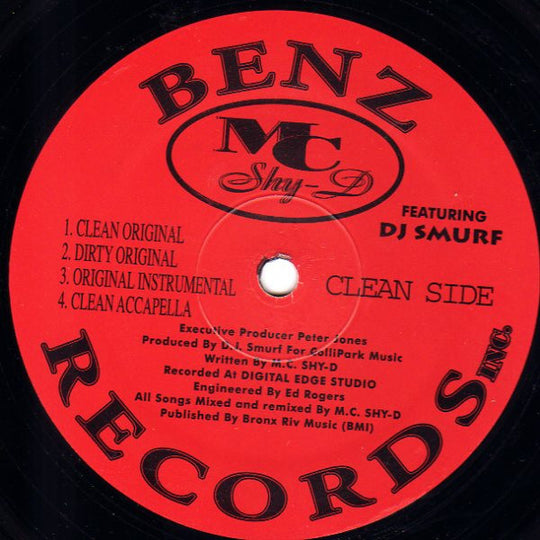 MC Shy-D Featuring DJ Smurf "Work It Out!" (12" Single)-Vinyl Records-UnDigable Digs