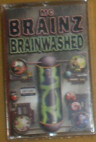 M.C. Brainz "Brainwashed"-Cassette Tapes-UnDigable Digs