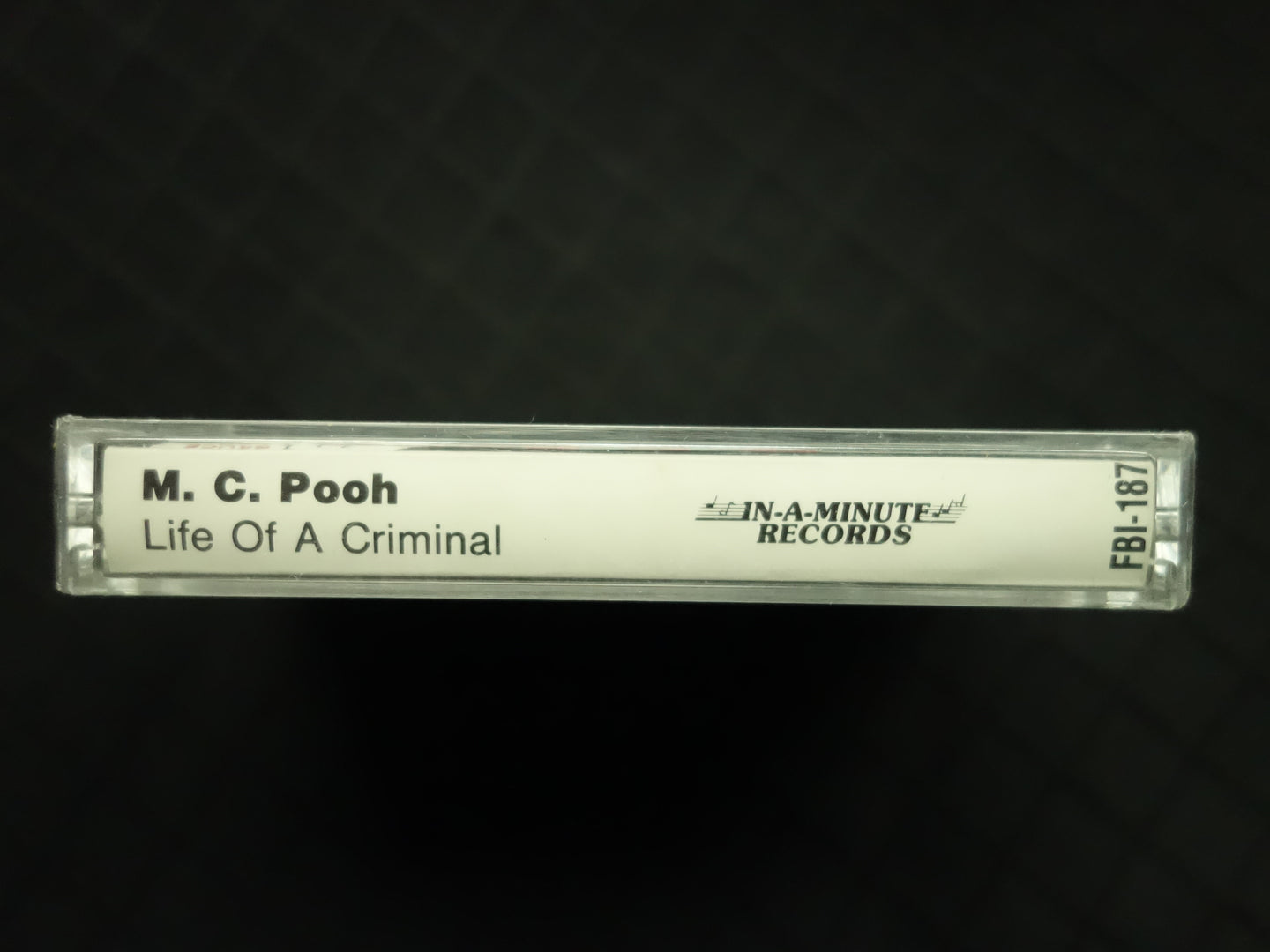 M.C. Pooh "Life Of A Criminal"-Cassette Tapes-UnDigable Digs