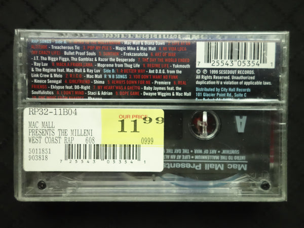 Mac Mall Presents: The Mallennium Volume 1-Cassette Tapes-UnDigable Digs