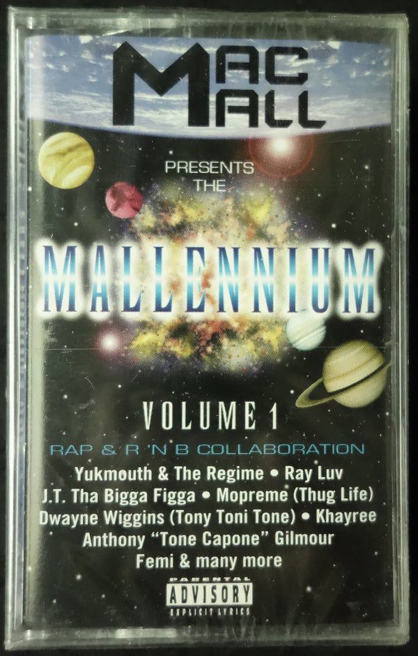 Mac Mall Presents: The Mallennium Volume 1-Cassette Tapes-UnDigable Digs