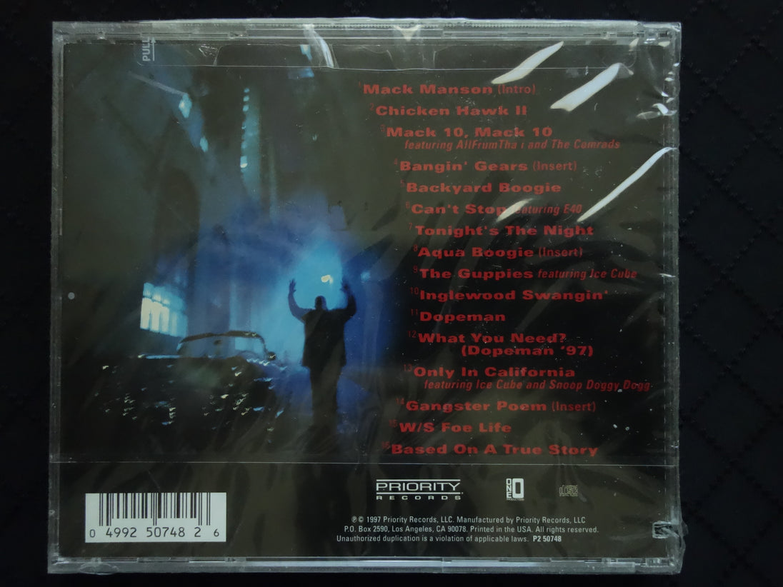 Mack 10 "Based On A True Story" (Clean / Edited Version) (CD)-CDs-UnDigable Digs