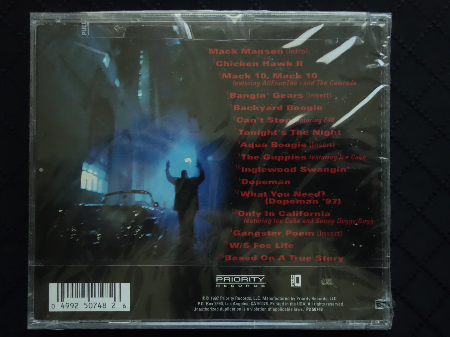 Mack 10 "Based On A True Story" (Clean / Edited Version) (CD)-CDs-UnDigable Digs