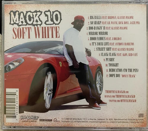Mack 10 "Soft White" (CD)-CDs-UnDigable Digs