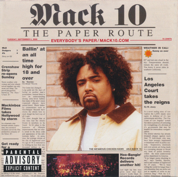 Mack 10 "The Paper Route" (CD)-CDs-UnDigable Digs