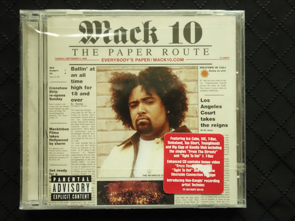 Mack 10 "The Paper Route" (CD)-CDs-UnDigable Digs