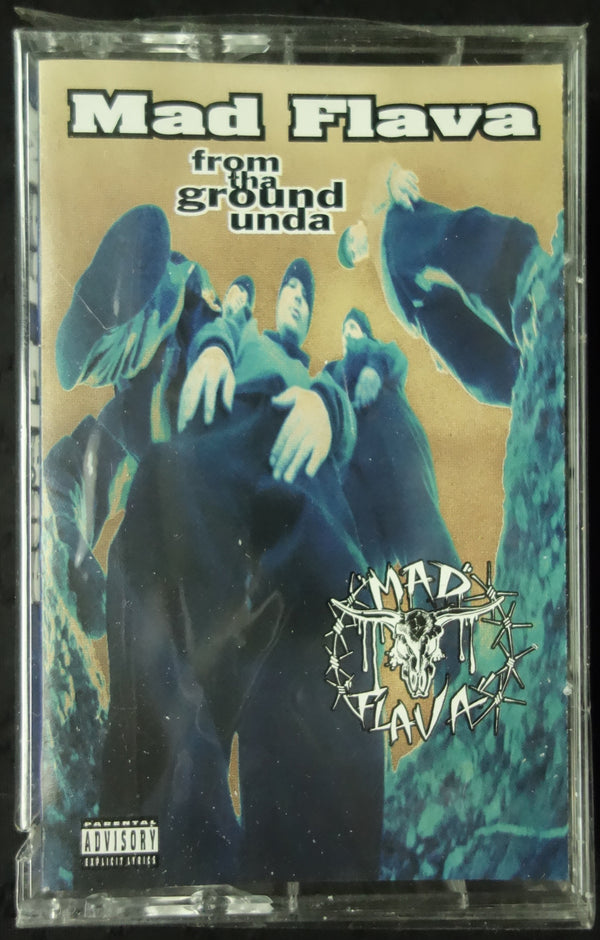 Mad Flava "From Tha Ground Unda"-Cassette Tapes-UnDigable Digs