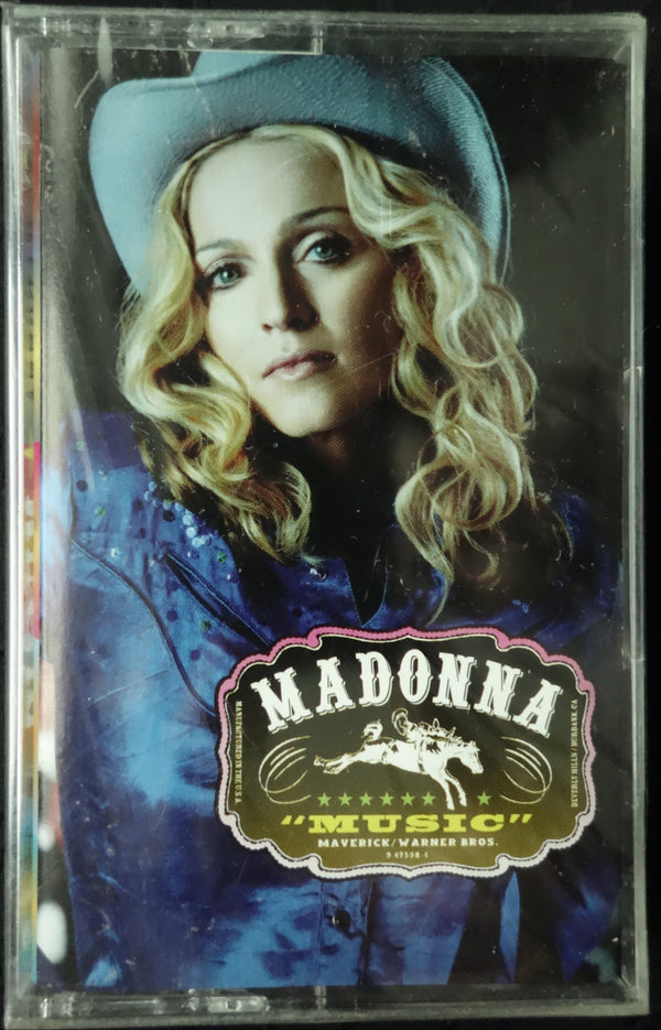 Madonna "Music"-Cassette Tapes-UnDigable Digs