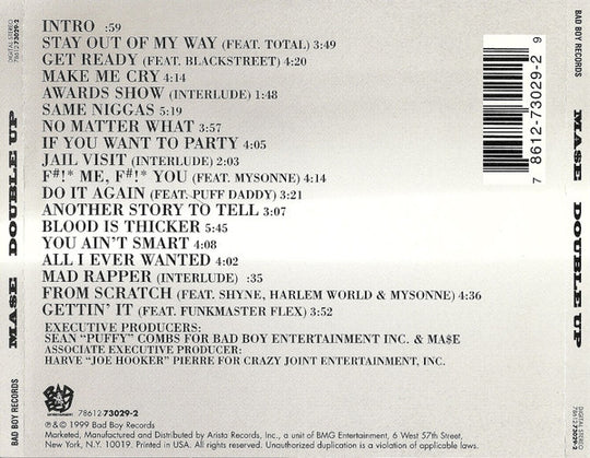 Ma$e "Double Up" (CD)-CDs-UnDigable Digs