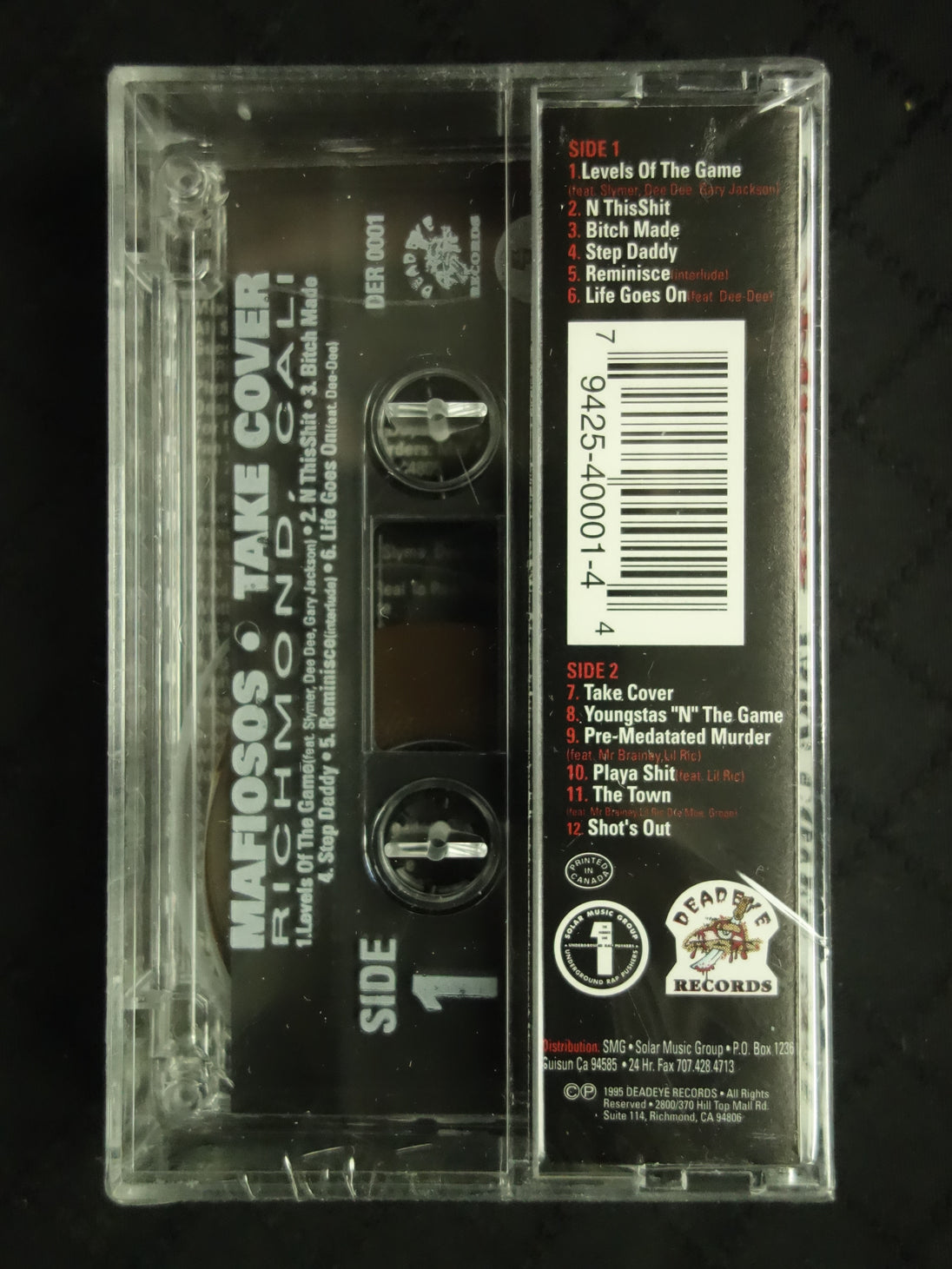 Mafiosos "Take Cover"-Cassette Tapes-UnDigable Digs