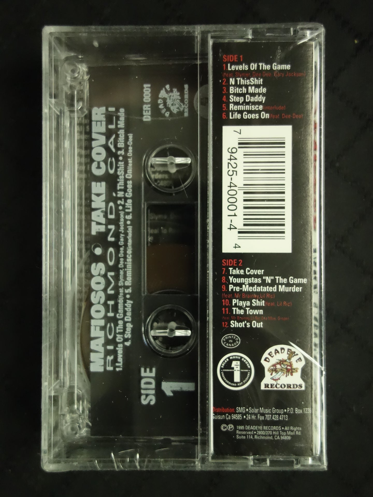 Mafiosos "Take Cover"-Cassette Tapes-UnDigable Digs