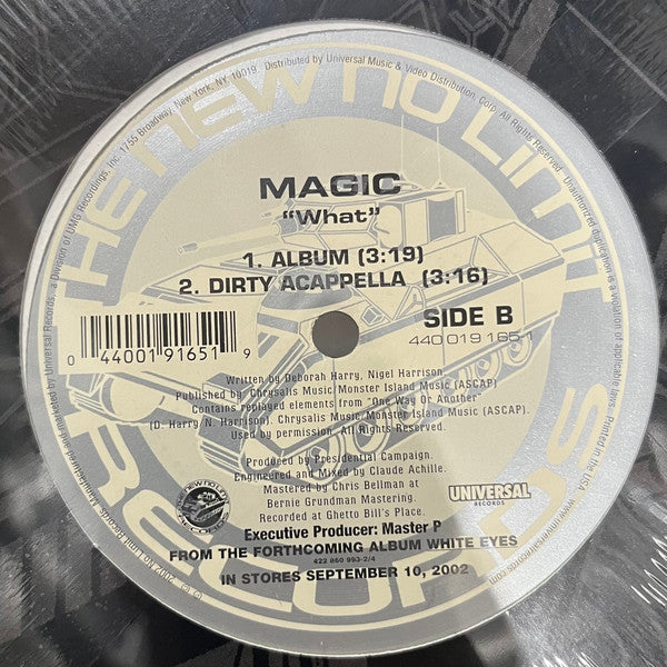 Magic "What" (12" Single)-Vinyl Records-UnDigable Digs