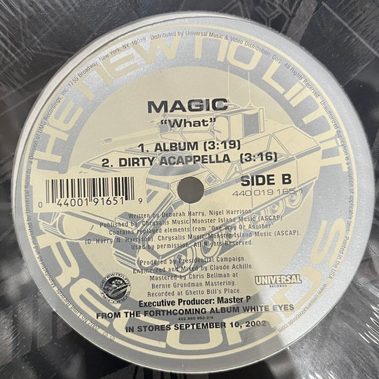 Magic "What" (12" Single)-Vinyl Records-UnDigable Digs