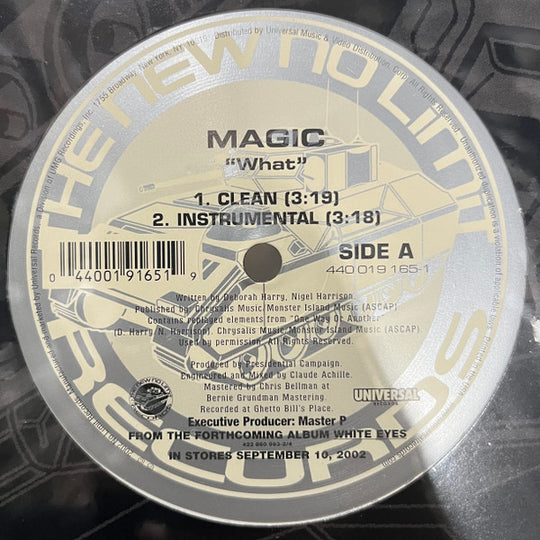 Magic "What" (12" Single)-Vinyl Records-UnDigable Digs